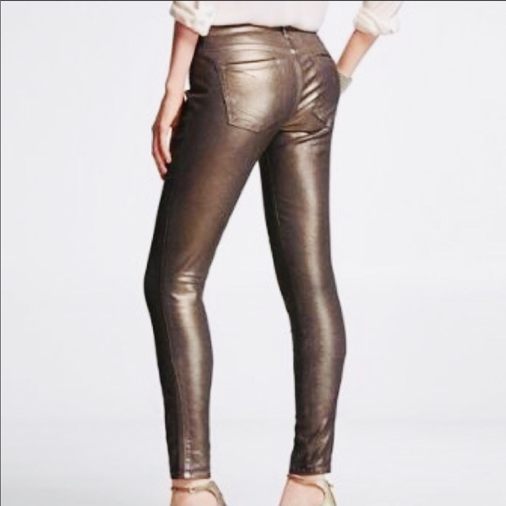 Express Dusted Gold Pants